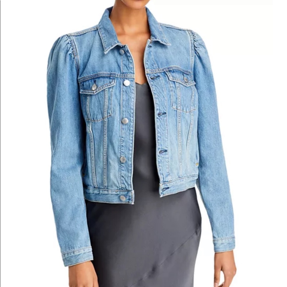 7 for all Mankind light blue Denim Jacket